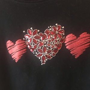 Three Quarter Sleeve Tee/Heart